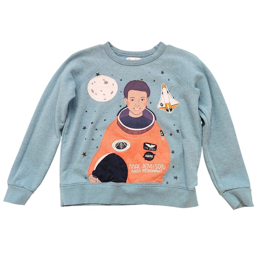 Piccolina Mae Jamison Nasa Astronaut Sweatshirt Size Girl's 12